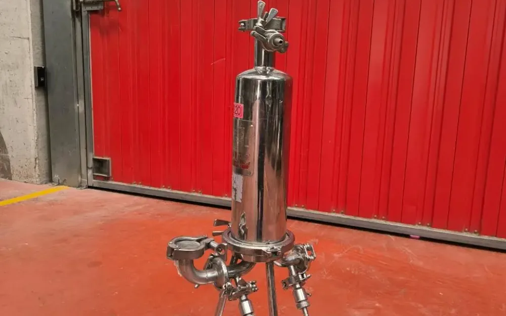 CUNO HOUSING FILTER 1-ZS-Z STAINLESS STEEL 316 2 LITERS 10 BAR