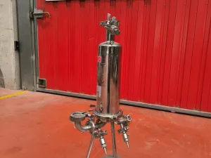 CUNO HOUSING FILTER 1-ZS-Z STAINLESS STEEL 316 2 LITERS 10 BAR