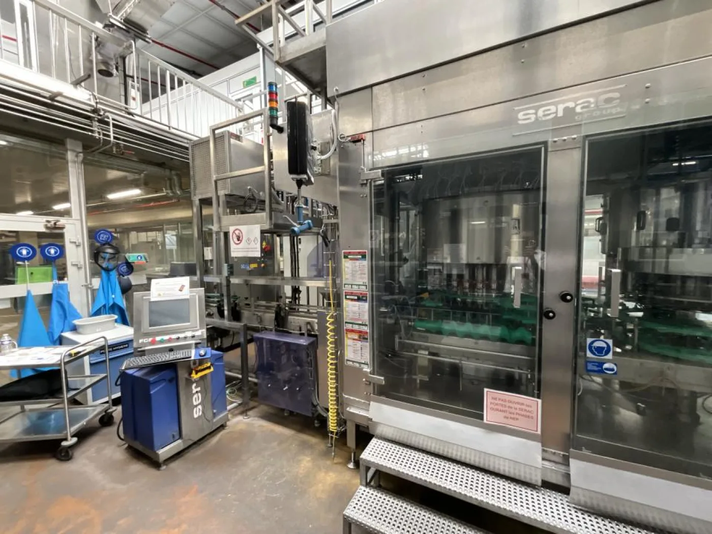 1991 Serac Serac R30 B15/1080 Rotary Syrup Bouteille Remplissage and Capping Machine - Line 1 - 6
