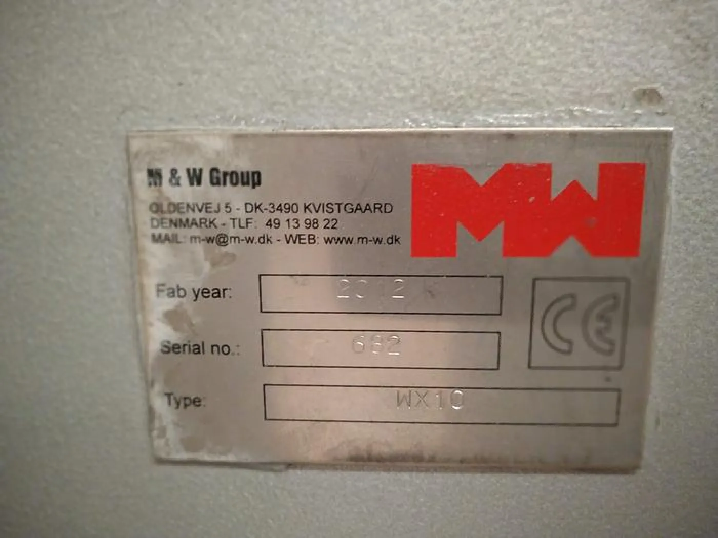 2011 M&W Group WX-10 - 2