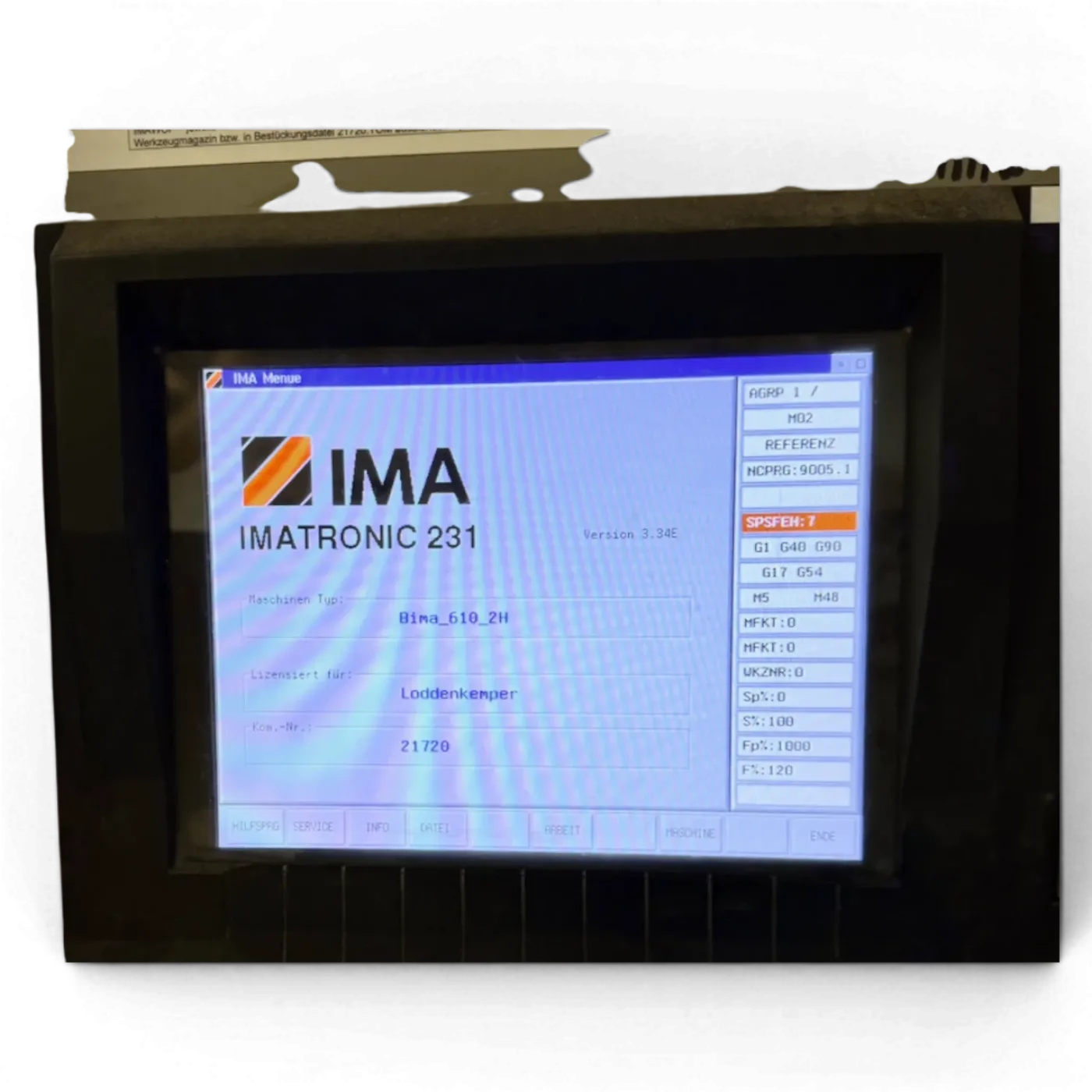 IMA BIMA 610/2H IMAWOP 6.0 HP Compaq dc7800 SFF Industrie PC Art.-Nr. HUB8080QVS - 6