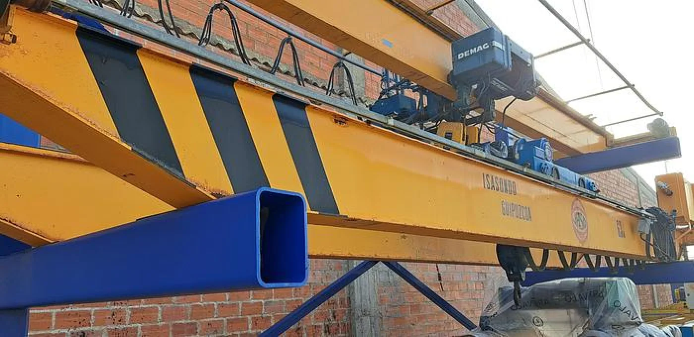 Ponte rolante JASO de 3,2 ton 7,8 mt - 1
