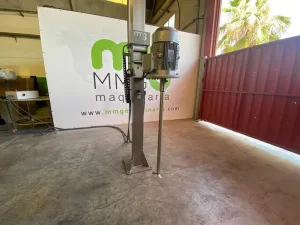 Agitador de columna con hélice marina en acero inox Nuevo