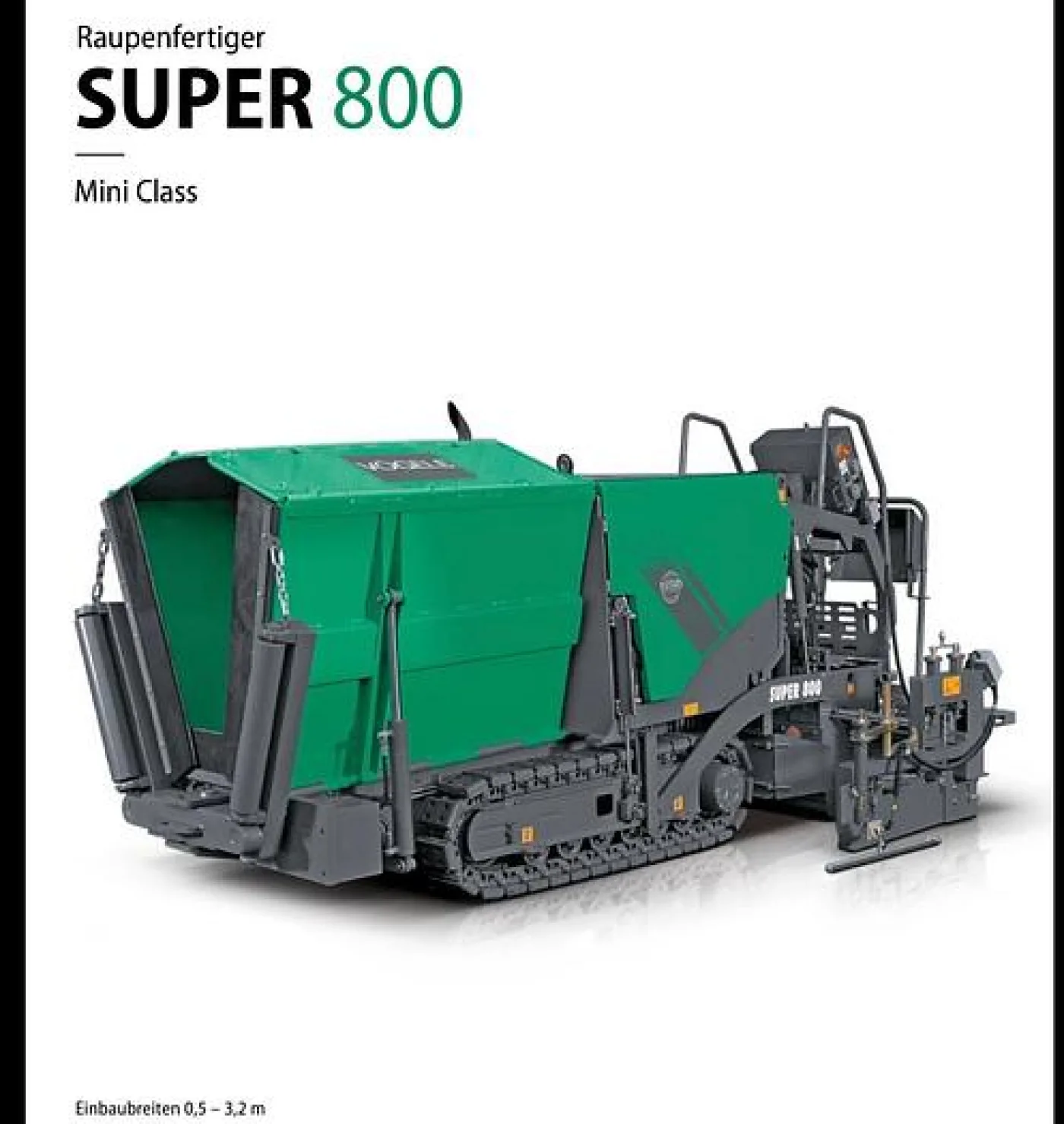 Vögele Super 800 Asphaltfertiger - 2