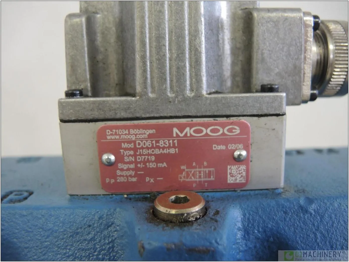 2006 MOOG D663-5701 AI1783 - 5