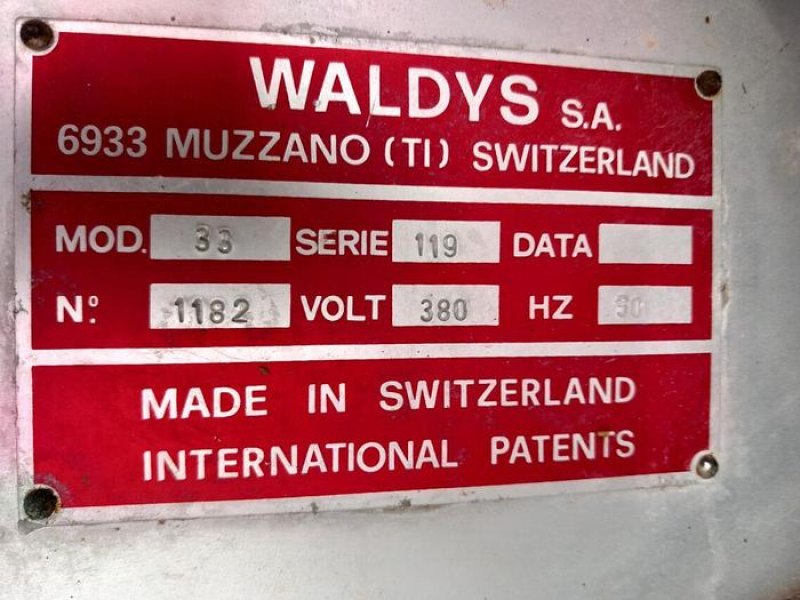 SELADORA DE CUVETES WALDYS MOD. 33