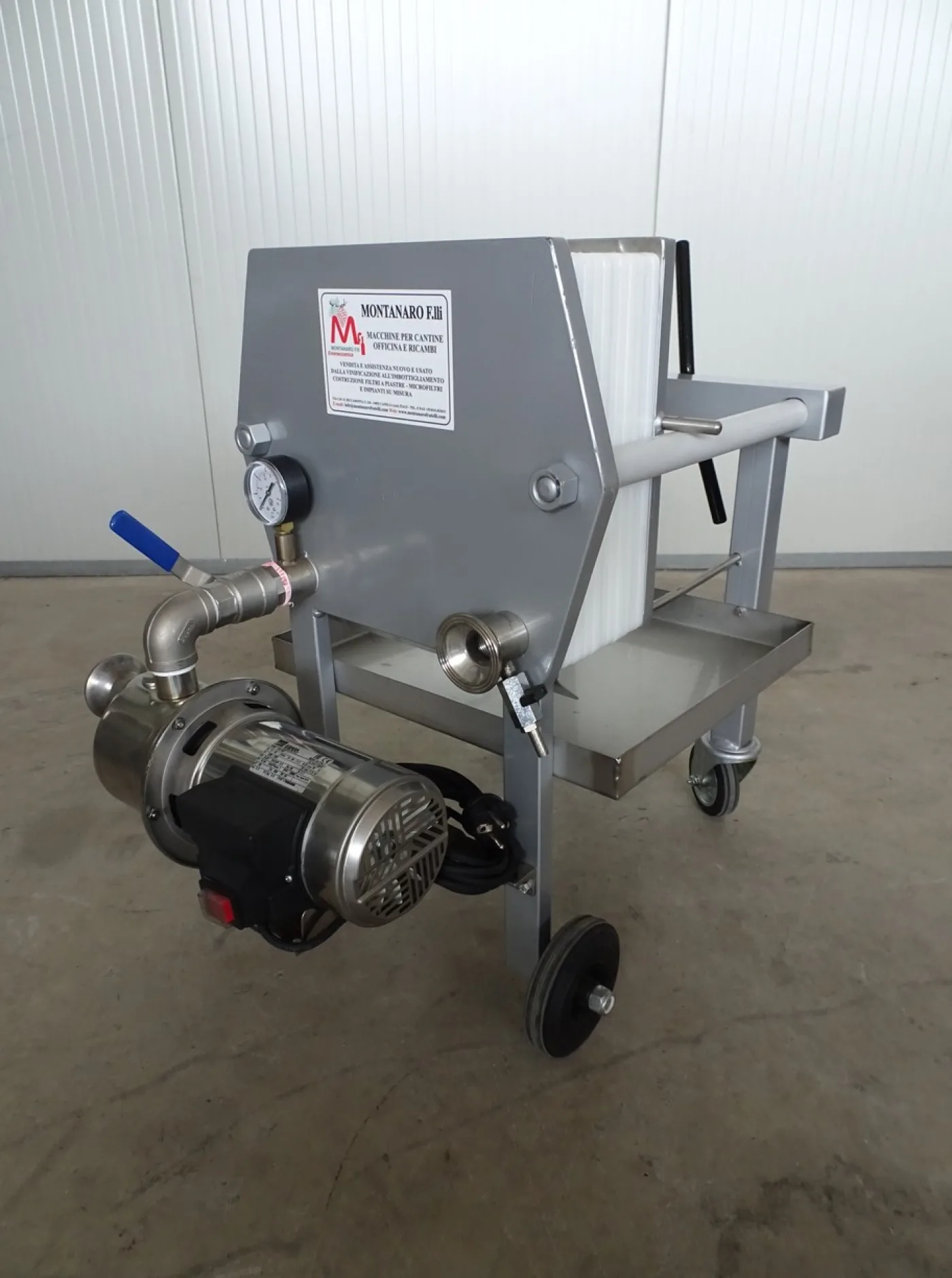 FILTER PLATES 32×32 WITH PUMP NEW MACHINE - 8