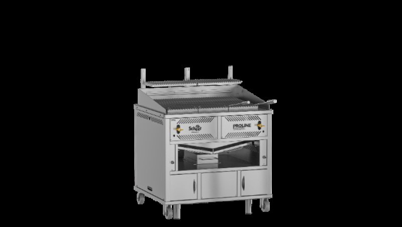 Scheer Parrilla LV 620 A, 1200mm Stainless Steel Grill - islandcatering