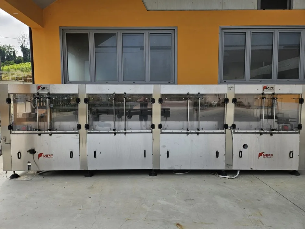 HEATER FOR BOTTLES BRAND MPF IMPIANTI, MODEL GIOVE / 60, YEAR 2013, SECOND-HAND MACHINE