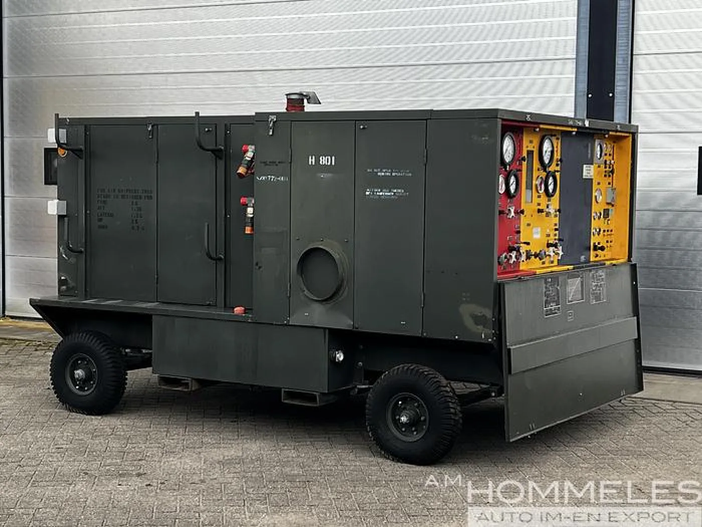Test Stand Hydraulic Portable Dual System Diesel - 5