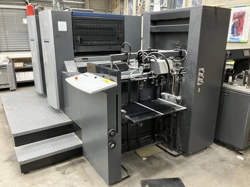 Heidelberg SM 74-2 offset printing press