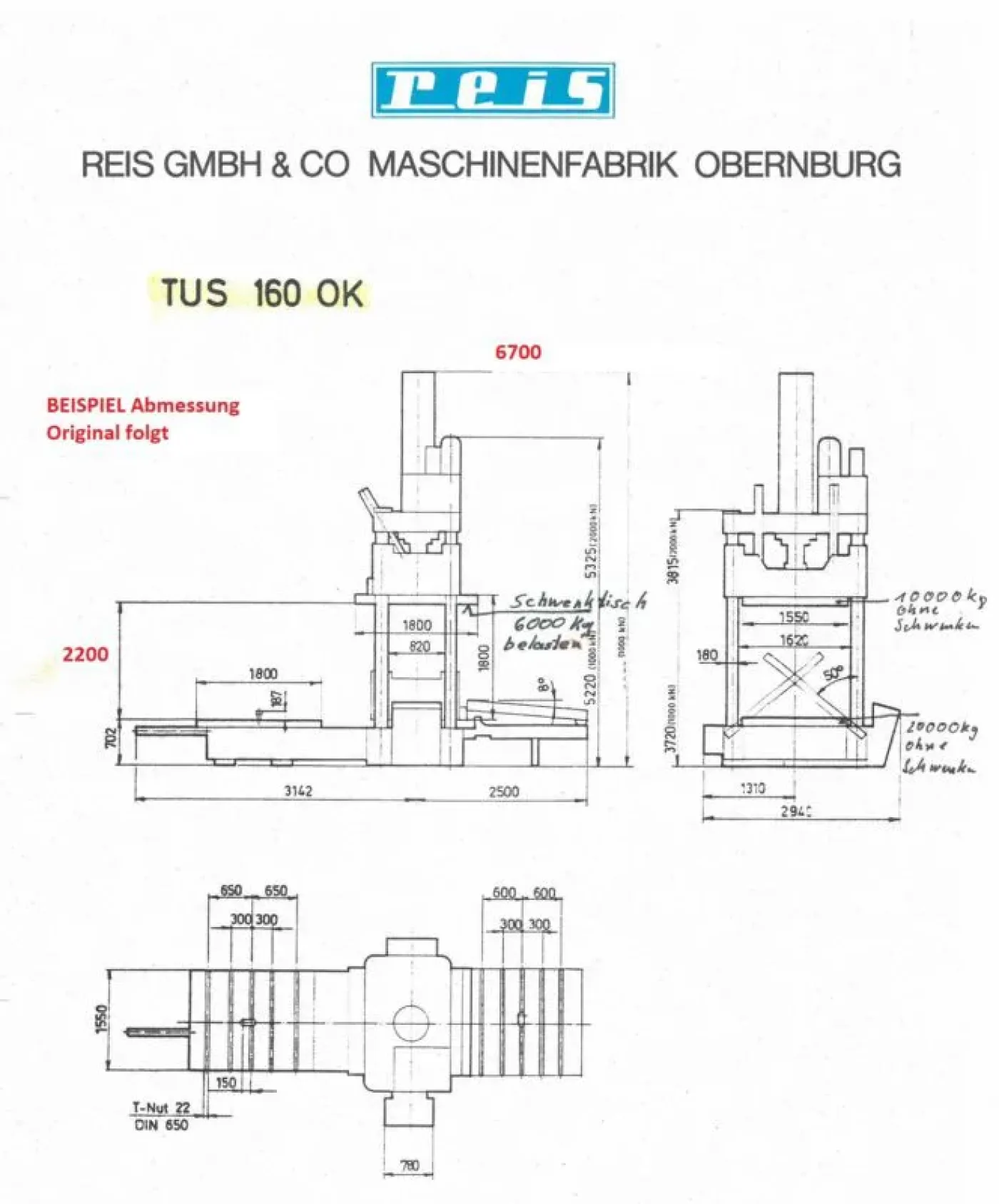 TUS 160 OK 200 REIS 1985 - 8