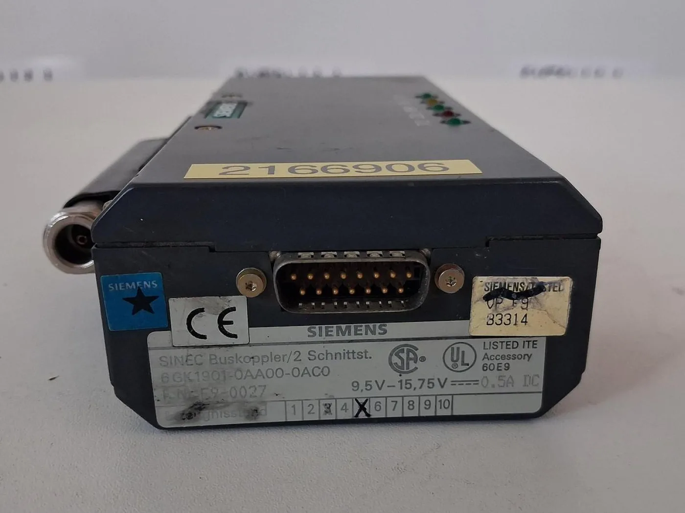 Siemens SINEC Buskoppler 6GK1901-0AA00-0AA0 - 3
