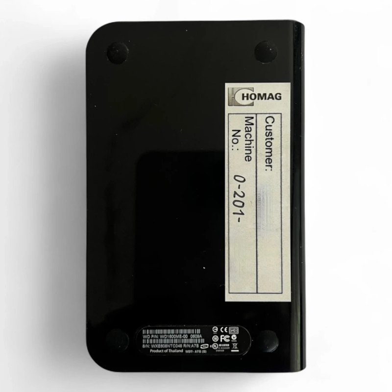 Homag externe Festplatte Art. Nr. 2-083-03-0086 BAZ 32 power control disk WD Books