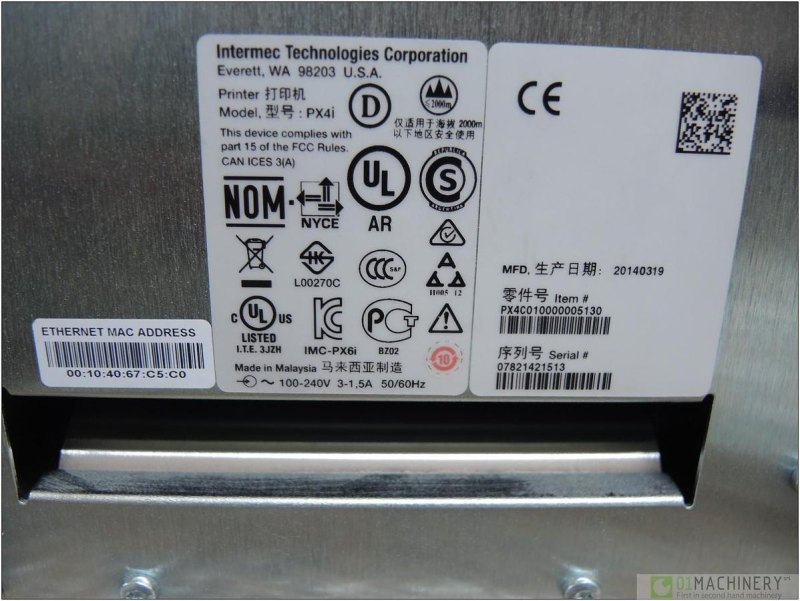 2014 INTERMEC Px4i AI2483
