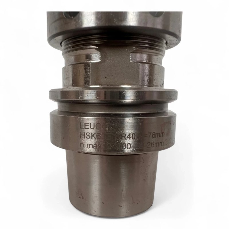 LEUCO HSK 63 F ER40 Spannfutter mit Spannzange und DIA Schaftfräser 11 x 35 mm