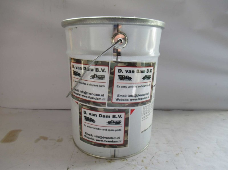Blik verf 5L RAL 6014 mat (alleen Afhaal!)
