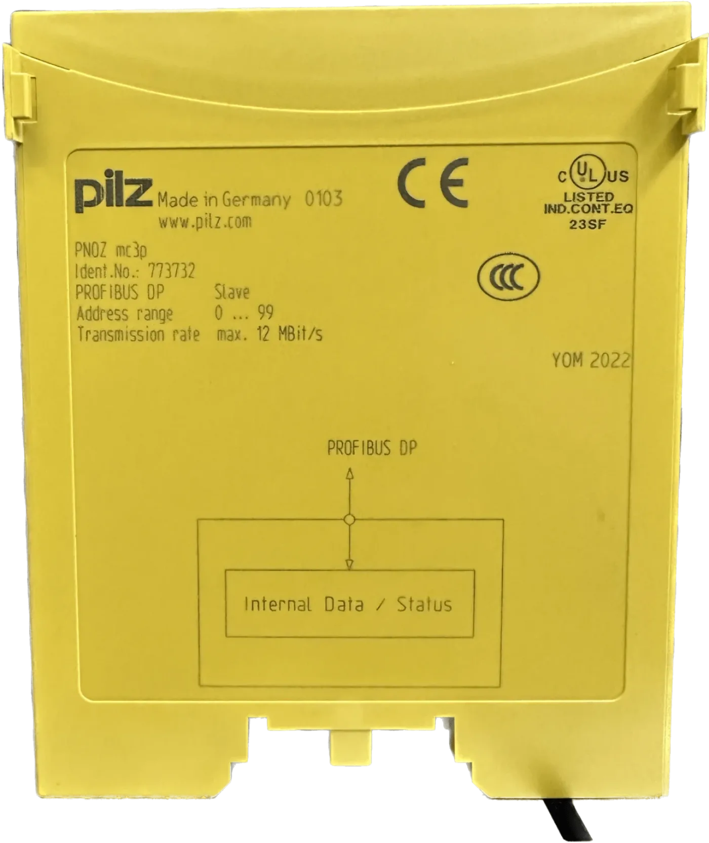 Pilz 773732 PNOZ mc3p Profibus 2 - 1