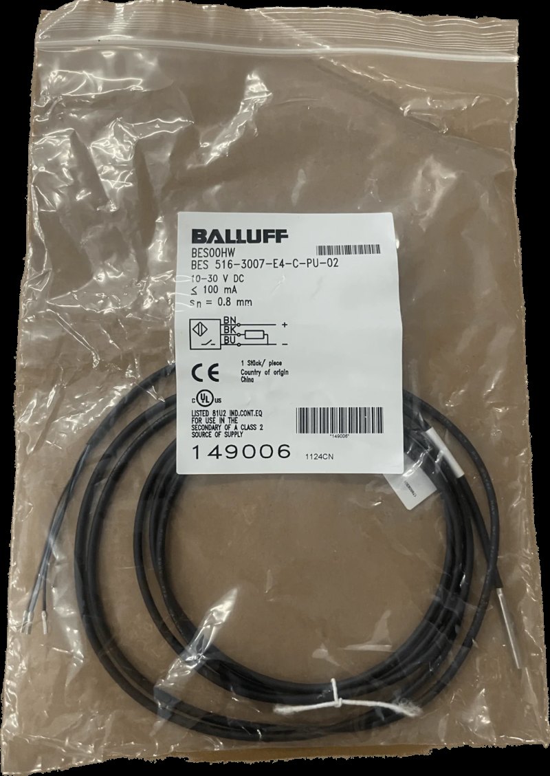 BALLUFF Induktive Standardsensoren mit Vorzugstypen BES 516-3007-E4-C-PU-02