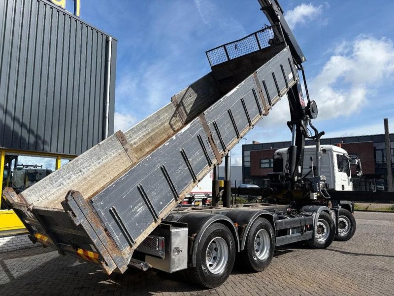 MAN Tga 35.440 + Hiab 322 E-7 Hipro + Tipper + 8X4 + Remote