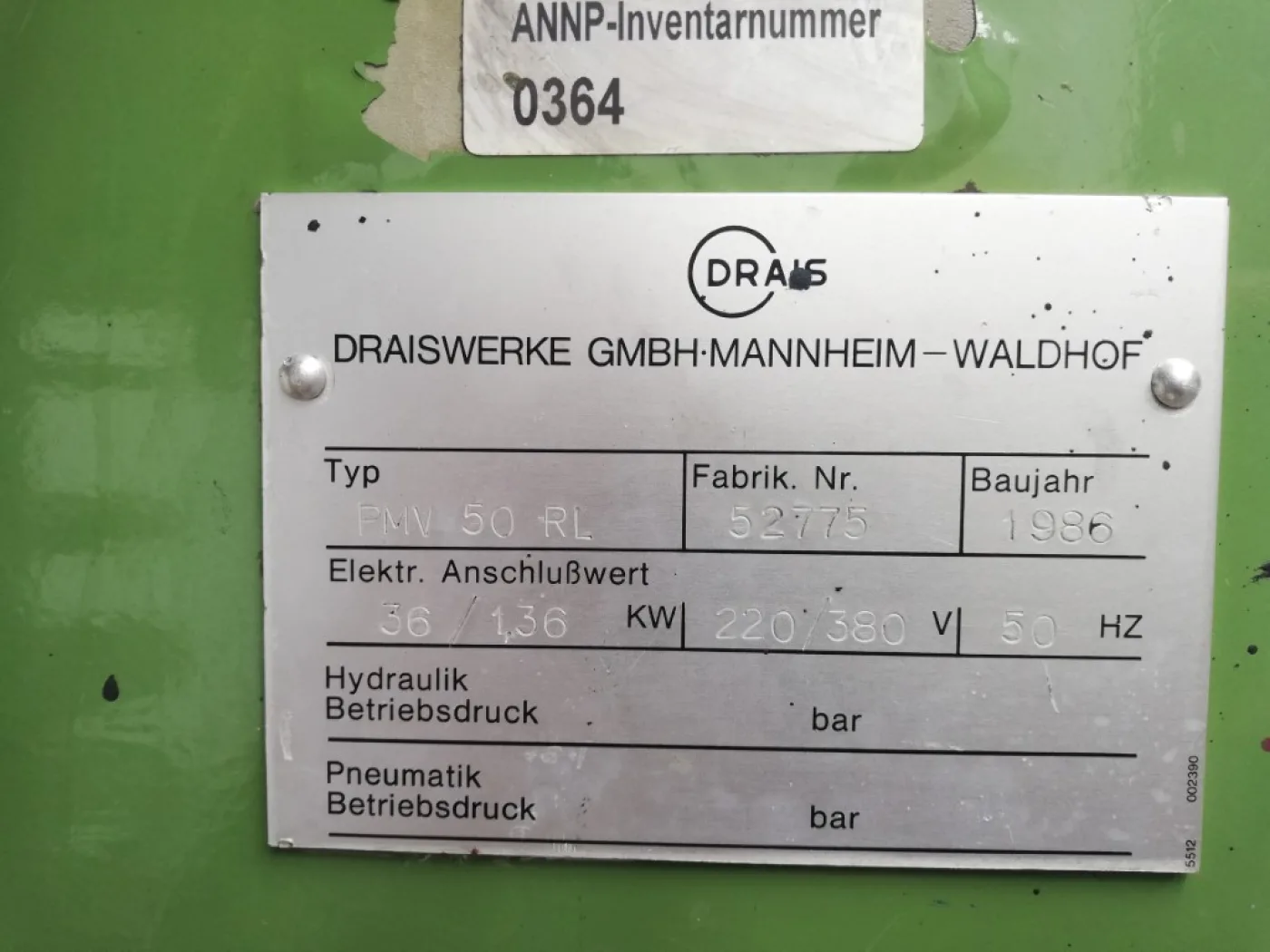 Drais PMV-50 RL - Sand mill - 8