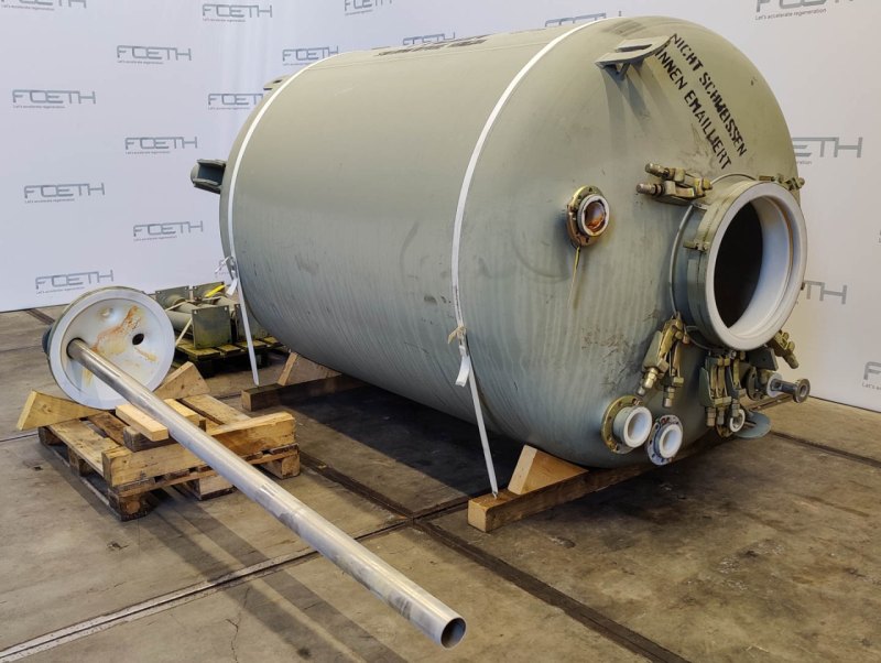 Tycon Italy 6300 Ltr - glass lined - Pressure vessel