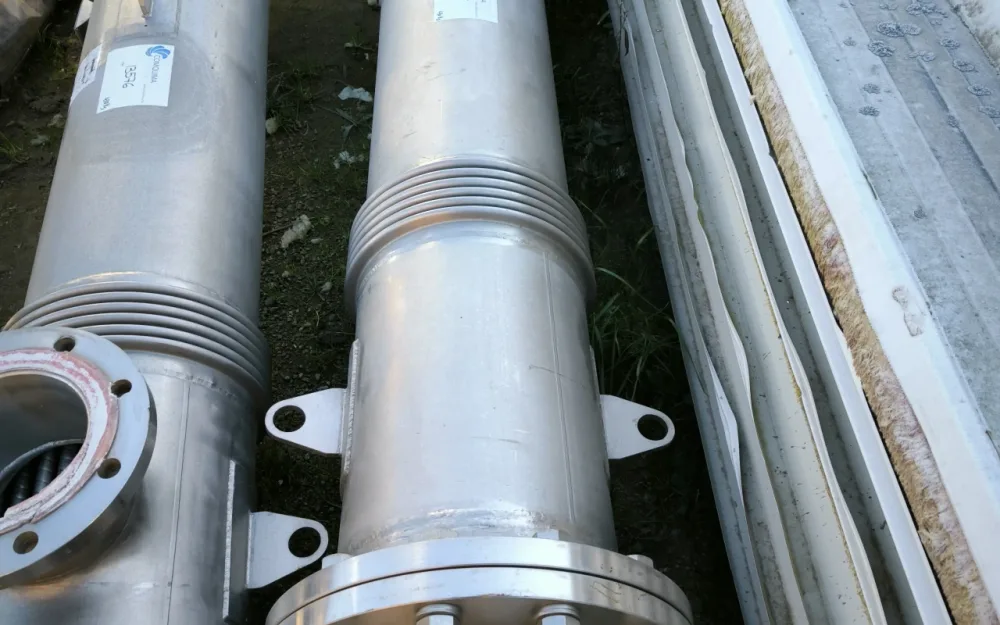 SEDITESA 316 STAINLESS STEEL VERTICAL EXCHANGER 16 m2