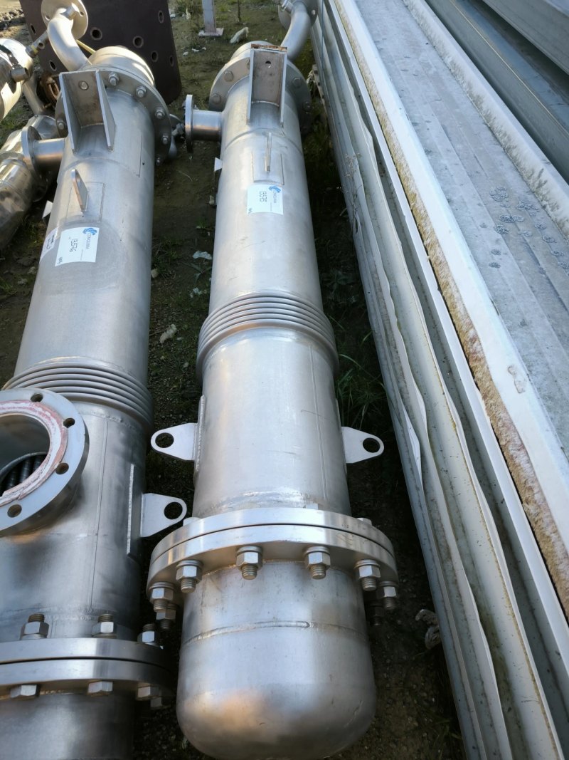 SEDITESA 316 STAINLESS STEEL VERTICAL EXCHANGER 16 m2