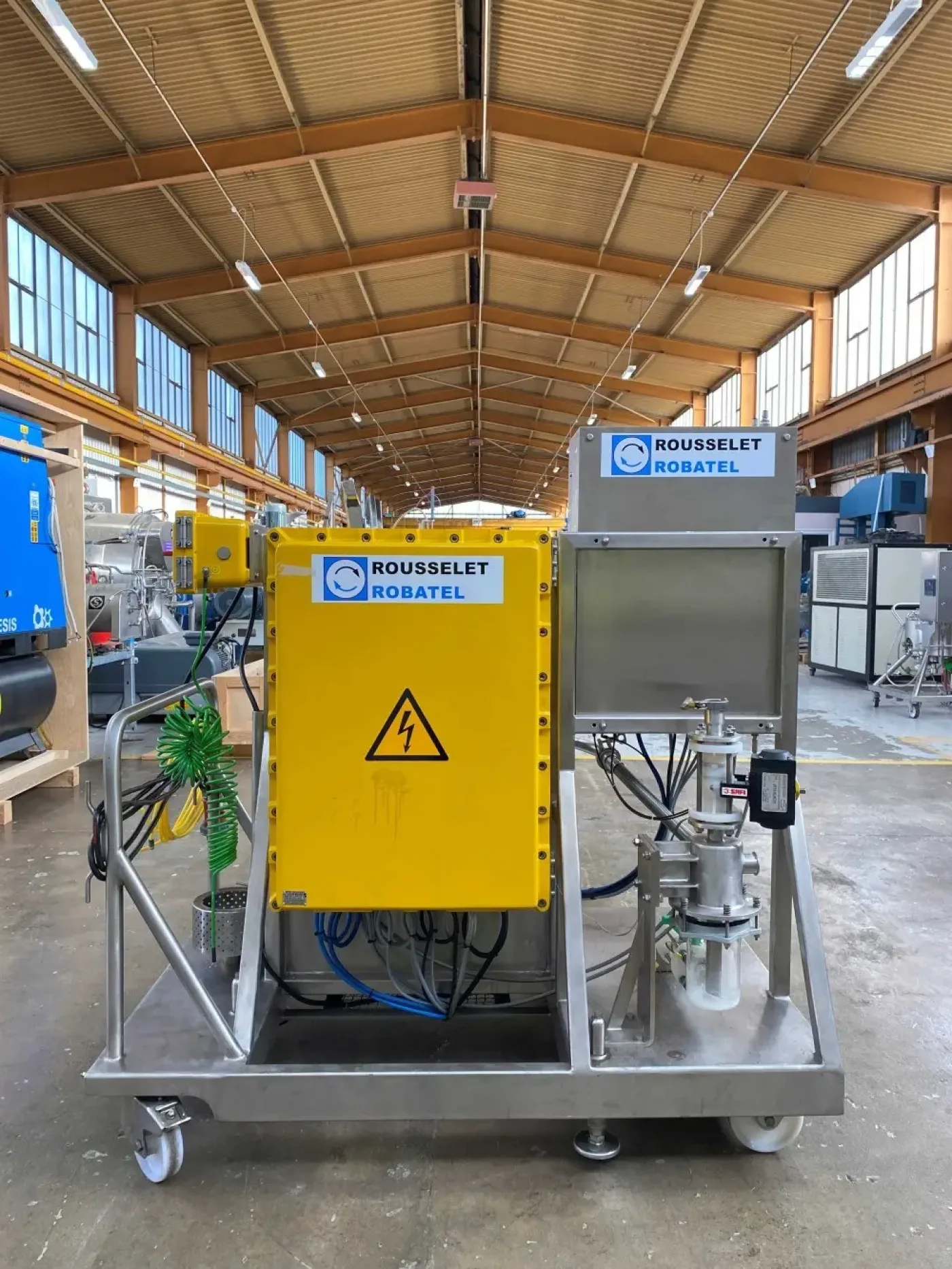 ROUSSELET ROBATEL CENTRIFUGE RC30VXR HASTELLOY C22 - 7