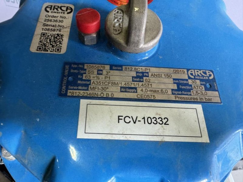 2019 ARCA / Siemens Luftbereift control valve
