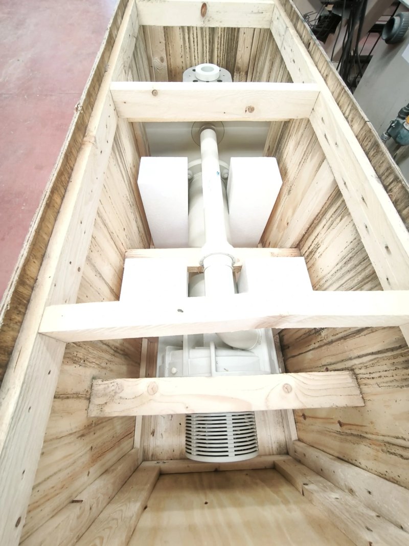 SUBMERSIBLE CENTRIFUGAL PUMP FOR CORROSIVE FLUIDS ARGAL KGK C50/200 20 m3/h UNUSED