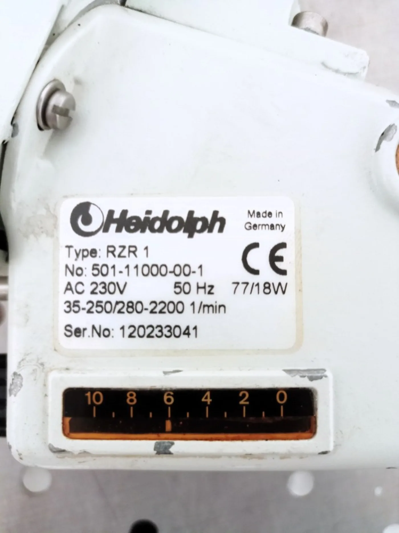 MISCELATORE AD IMMERSIONE – HEIDOLPH – MOD. RZR 1 - 3