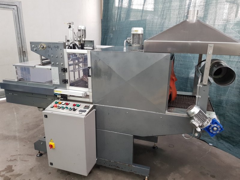 FARDELLATRICE CON TUNNEL DI TERMORETRAZIONE – LP PACKAGING – MEDIPACK – MOD. SFE 600 NOVA