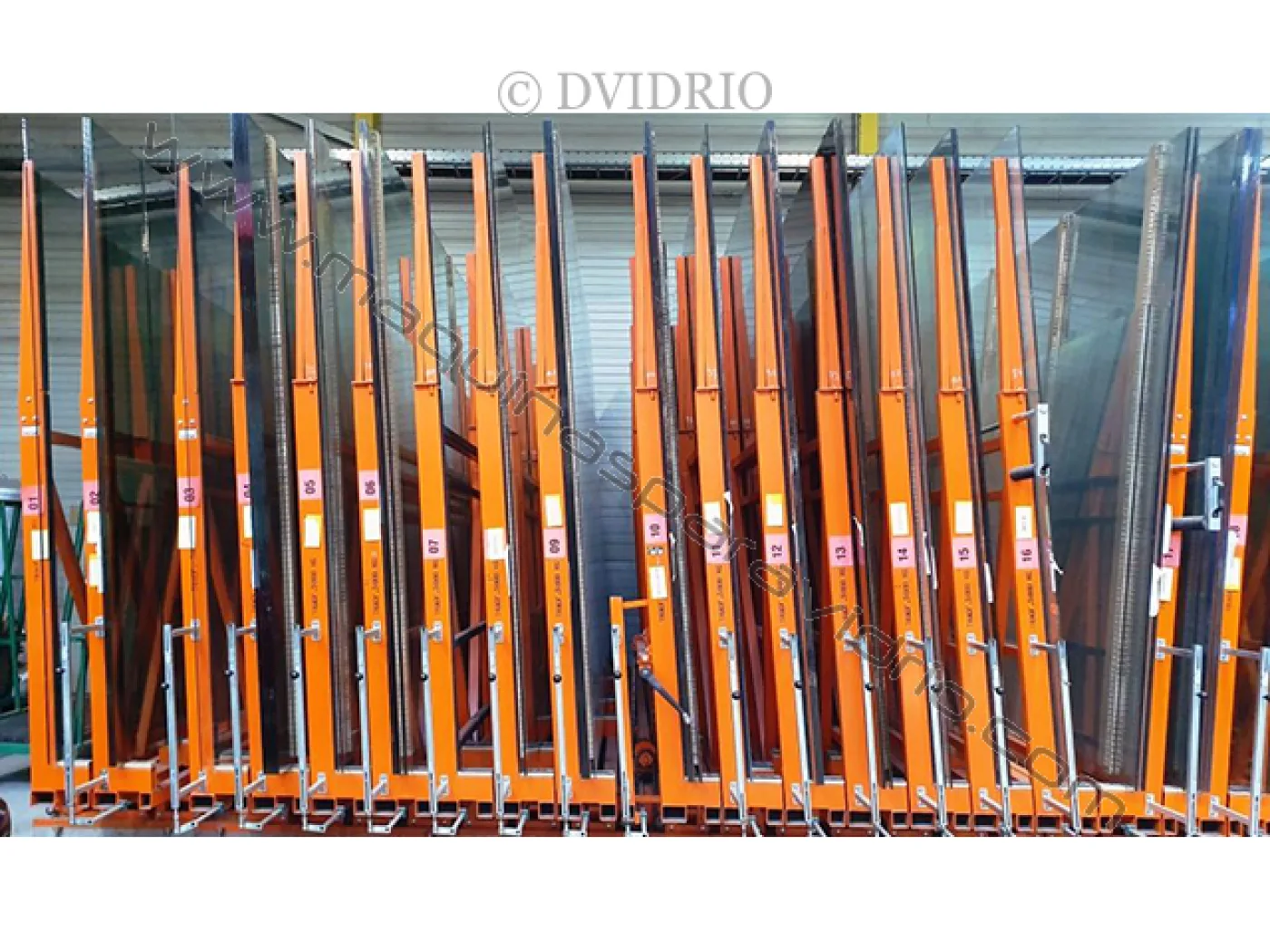 CLASIFICADOR PARA HOJAS DE VIDRIO JUMBO HEGLA - 3