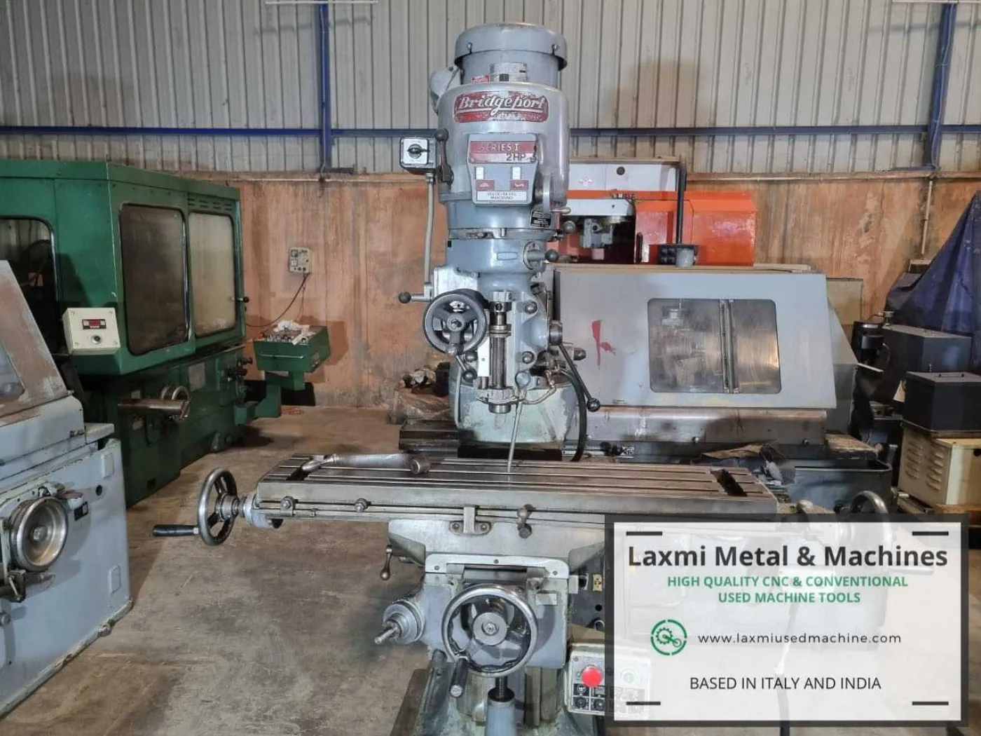 MNTR MILLING MACHINE, BRIDGEPORT - TEXTRON - Laxmi Metal & Machines, Rohtak - 5