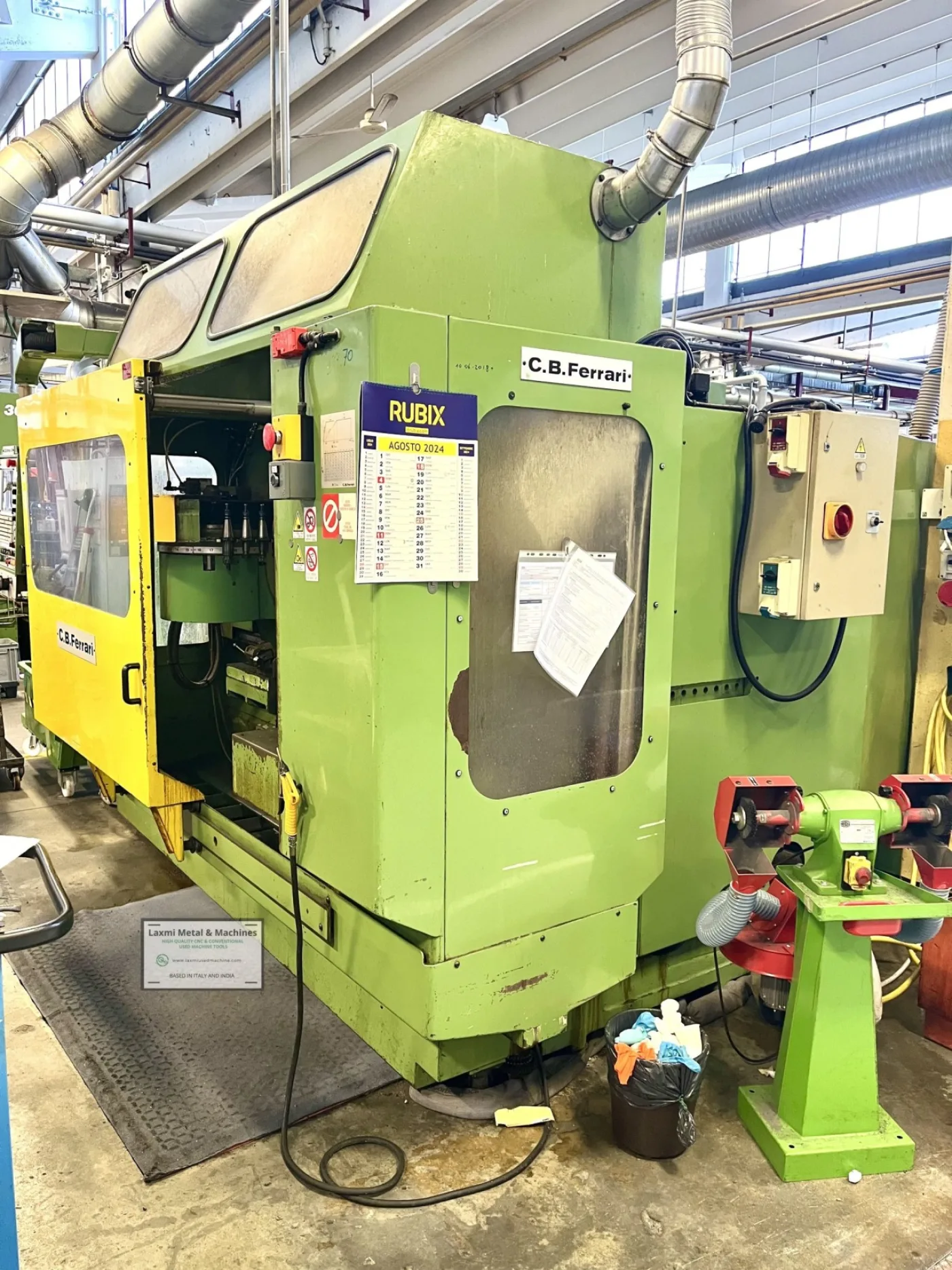 5 AXIS VERTICAL MACHINING CENTER, CB FERRARI - A17 - Laxmi Metal & Machines, Rohtak - 8