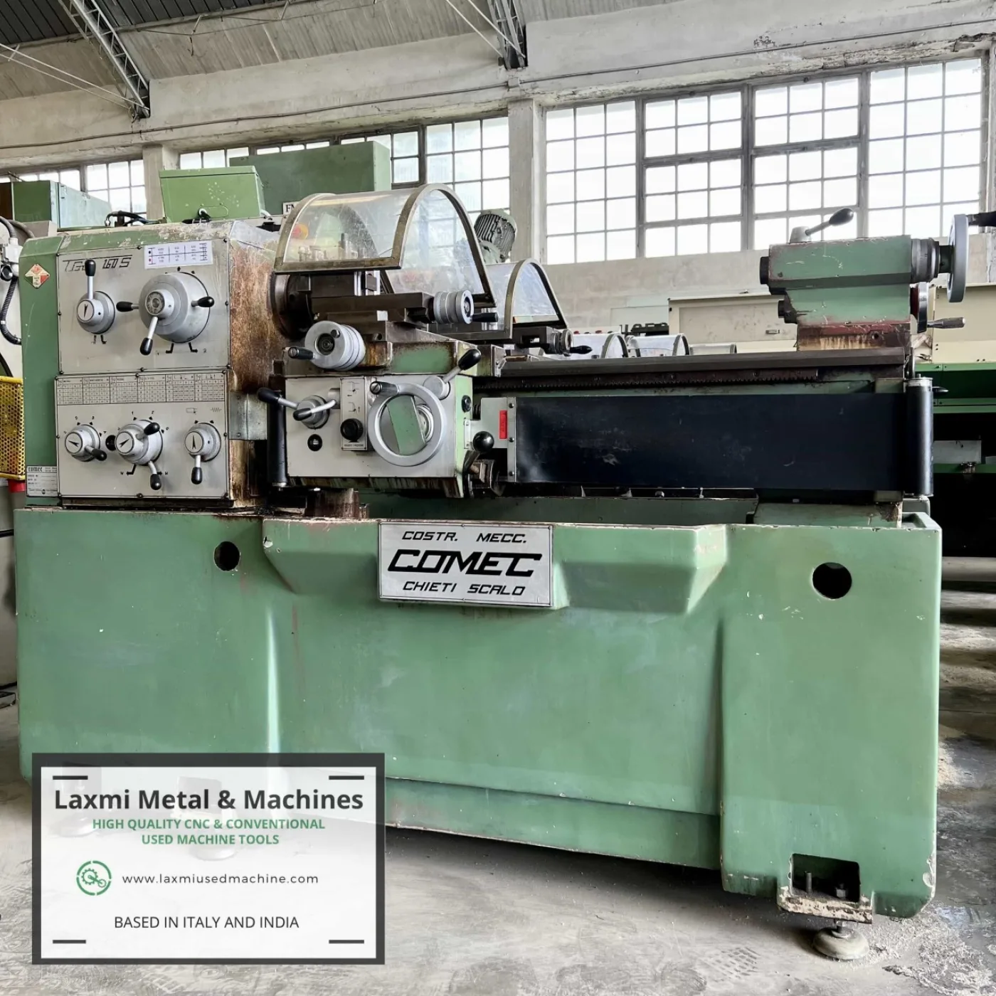 LATHE MACHINE, COMEC - TGA 160 S - Laxmi Metal & Machines, Rohtak - 1