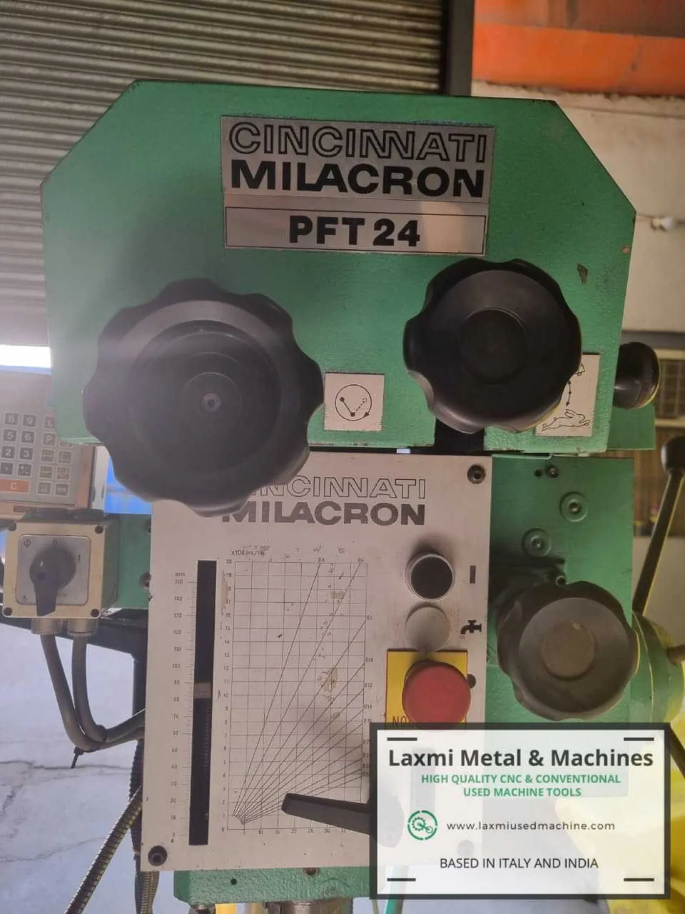 COLUMN DRILLING + MILLING MACHINE, CINCINNATI MILACRON - PFT24 - Laxmi Metal & Machines, Rohtak - 4