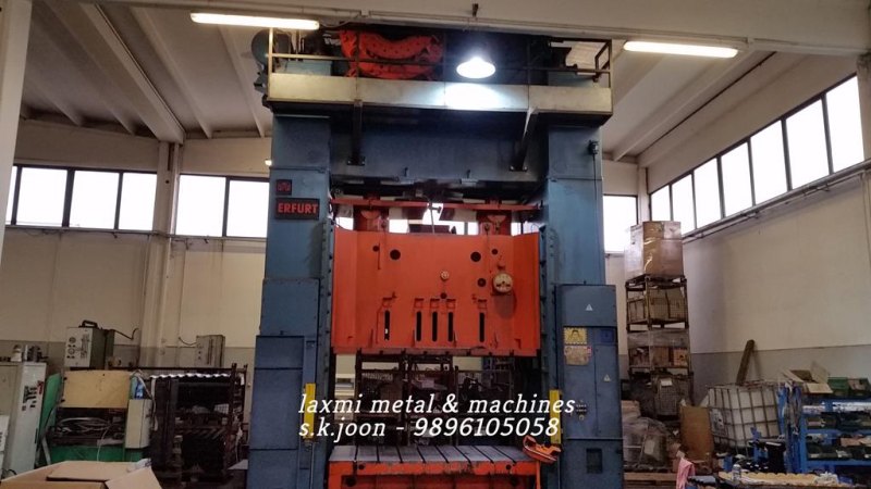 MECHANICAL PRESS, WMW ERFURT - PKZZ IV 500.1 FS - Laxmi Metal & Machines, Rohtak