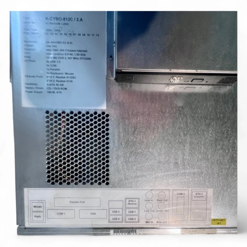 HOMAG Industrie-PC IPC Computer 4-086-04-0021 für BOF 211 Maschinensteuerung