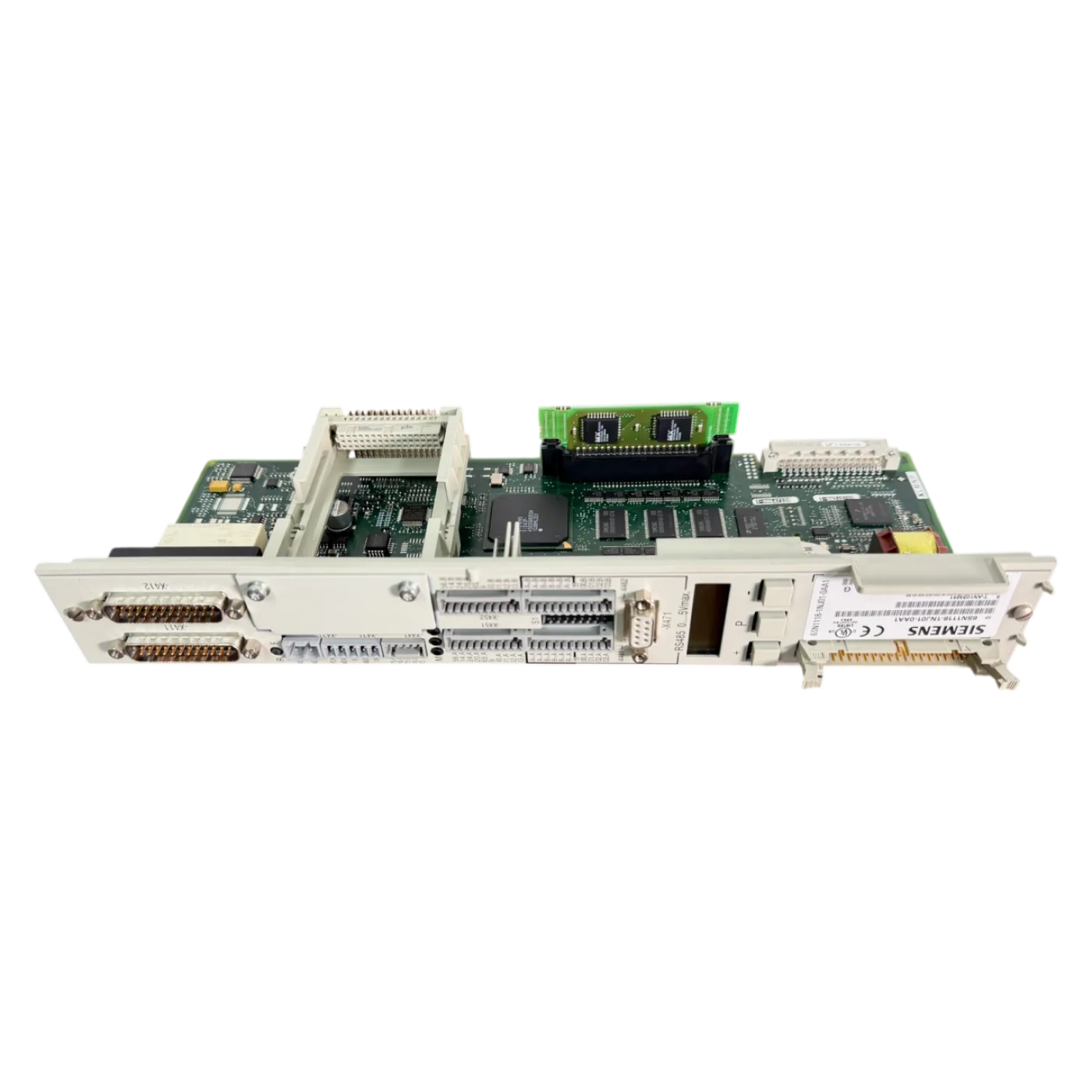 Siemens SIMODRIVE Regelungsbaugruppe Art.-Nr. 6SN1118-1NJ01-0AA1 Seriennummer T-AN1053241 - 2