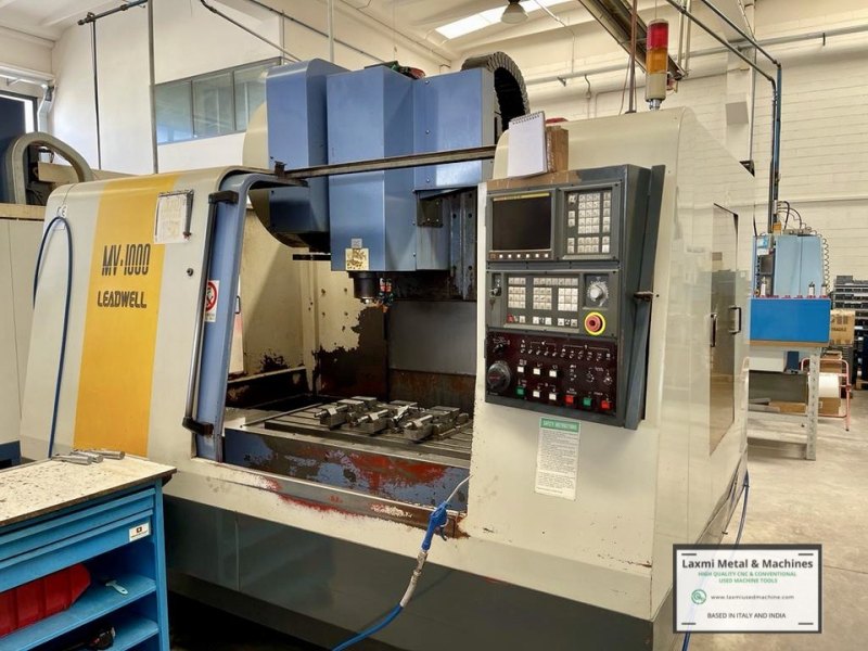 VERTICAL MACHINING CENTER, LEADWELL - MV1000 - Laxmi Metal & Machines, Rohtak