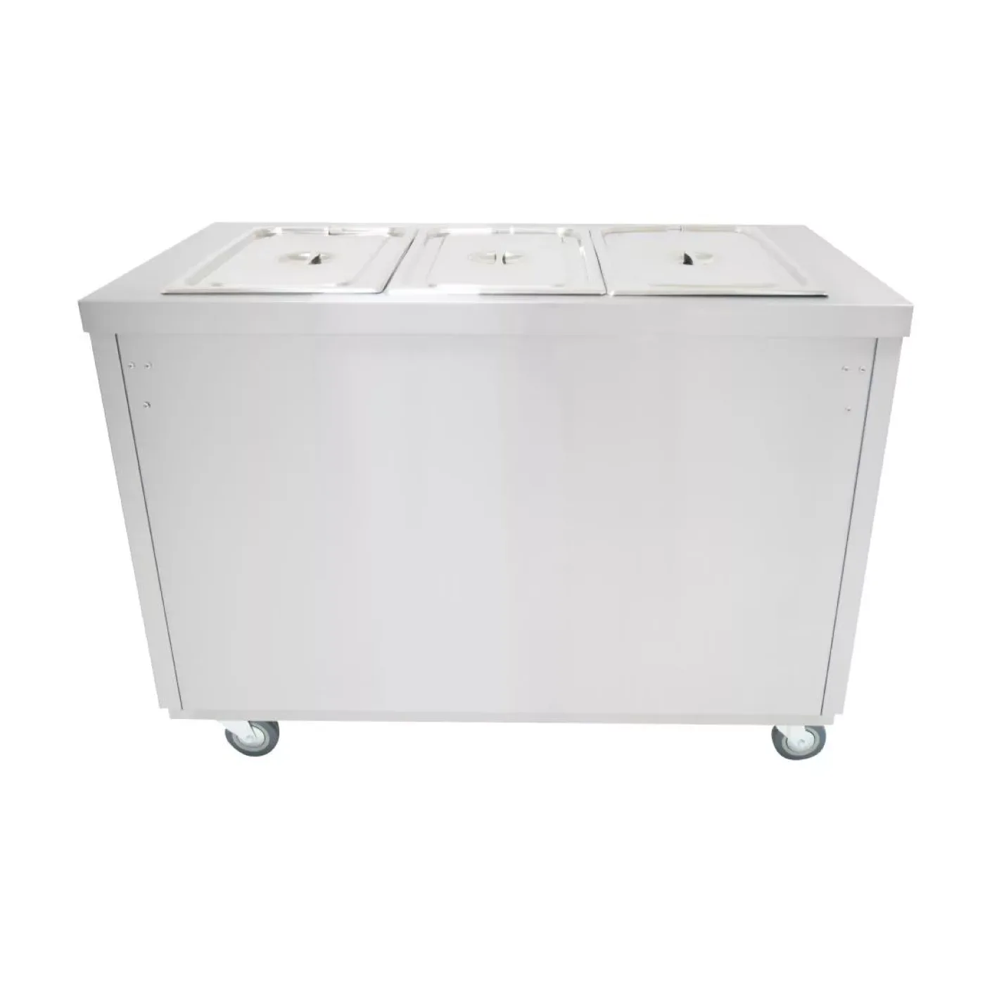 Parry Mobile Hot Cupboard with Bain Marie Top HOT12BM - islandcatering - 4
