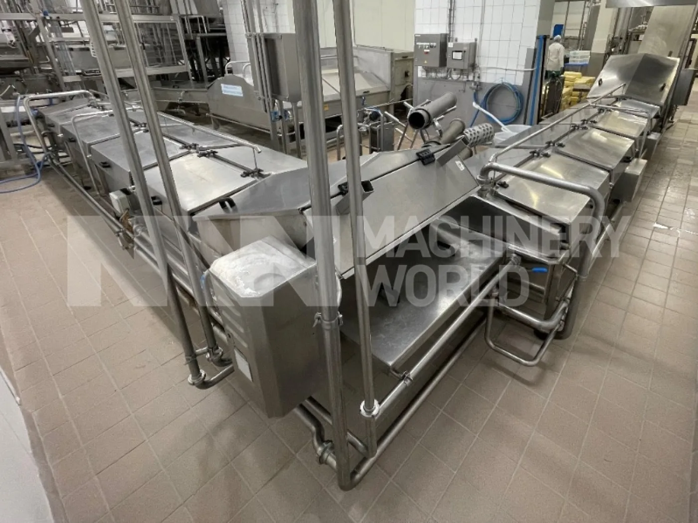 1,500kg/hr COMAT Fully Automatic Mozzarella Ball Production Line (Year 2008) - 1
