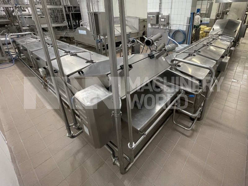 1,500kg/hr COMAT Fully Automatic Mozzarella Ball Production Line (Year 2008)