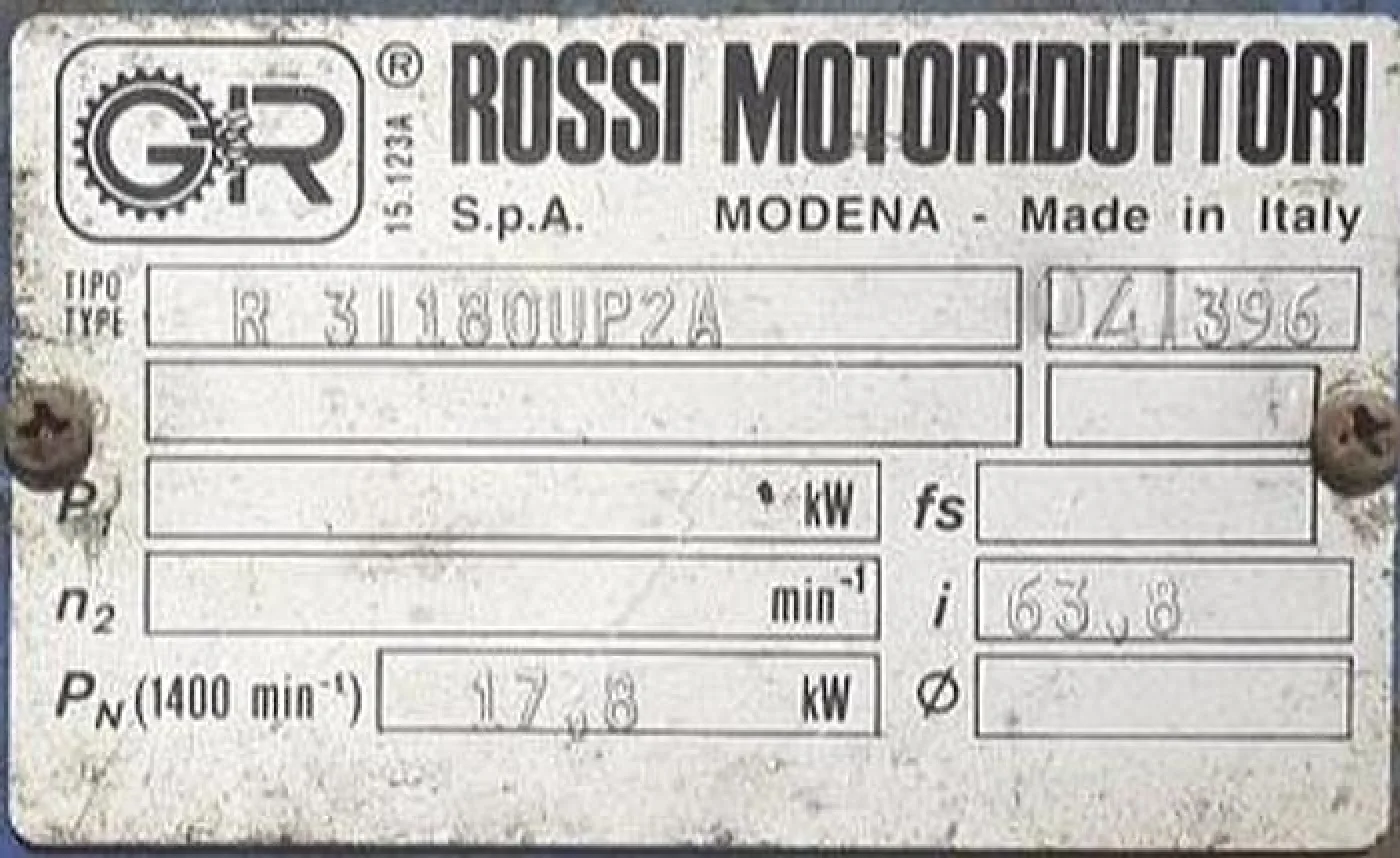Misturador Rossi Motoriduttori - 4