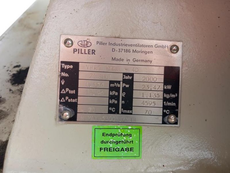 Ventilador de 30 kw PILLER