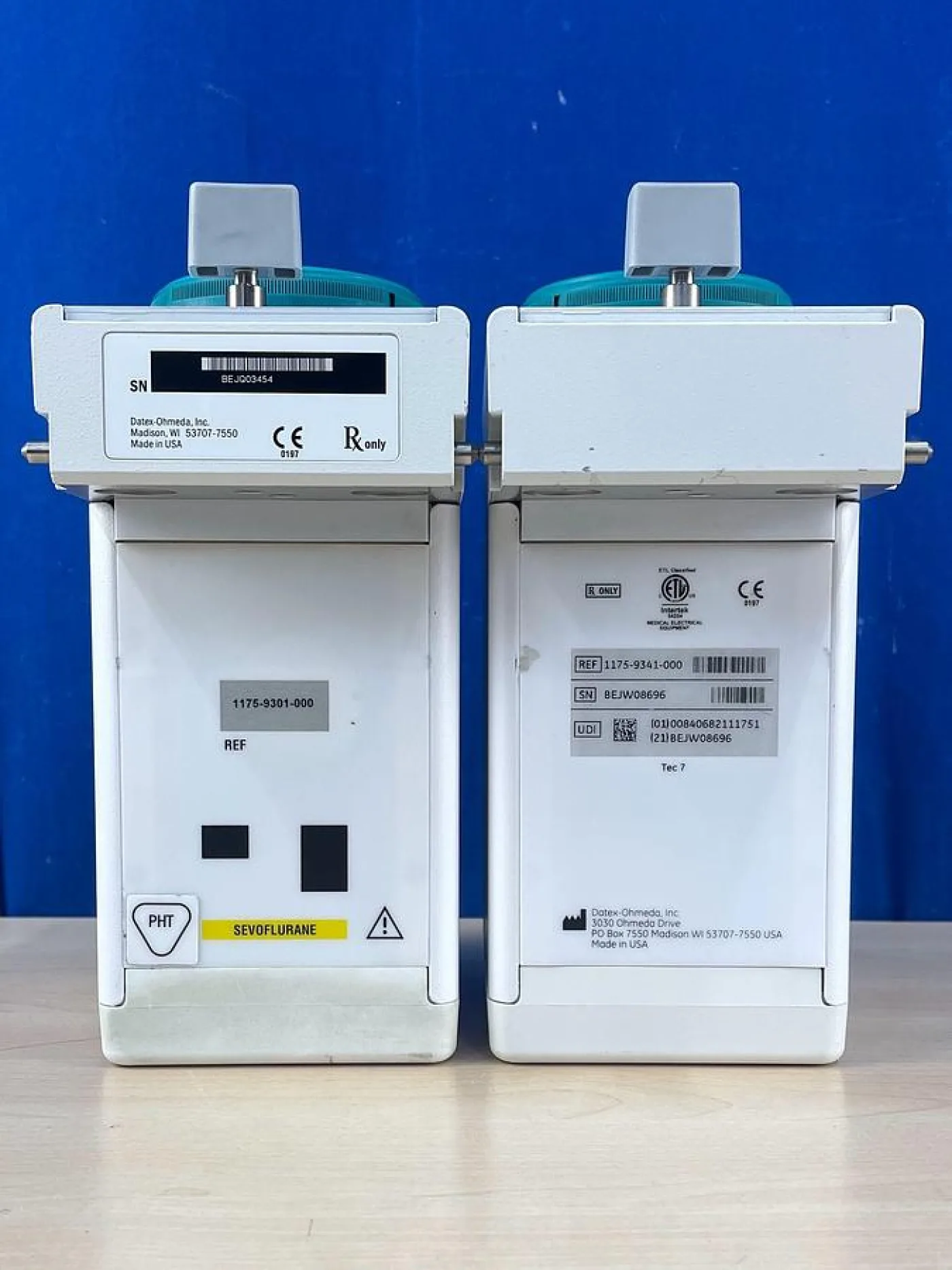 GE Datex-Ohmeda Tec 7 Sevoflurane REF: 1175-9341-000 - 5