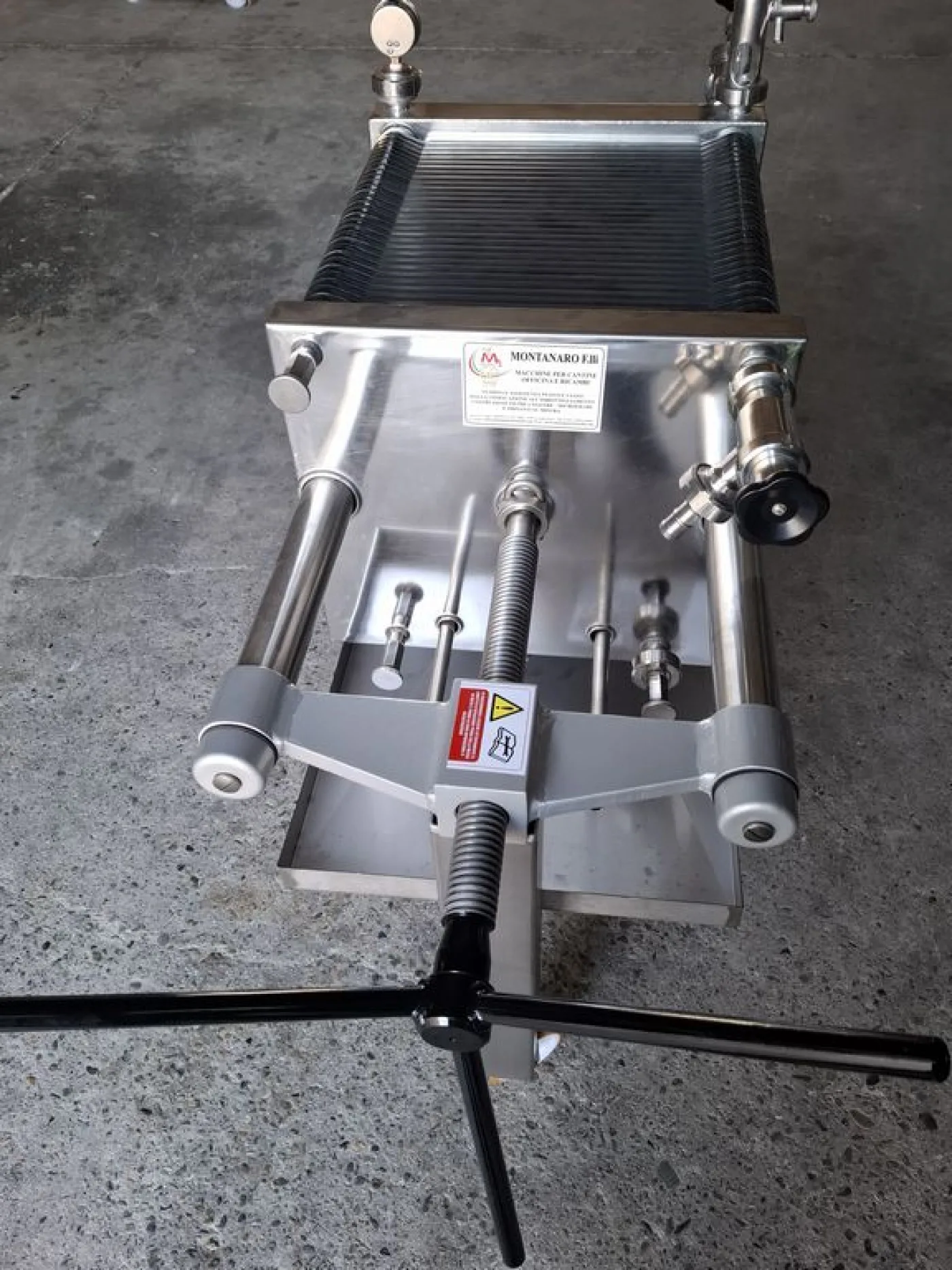 SEITZ ZENIT V FILTER MODEL 40X40 WITH 30 PLATES, SECOND HAND MACHINE - 3