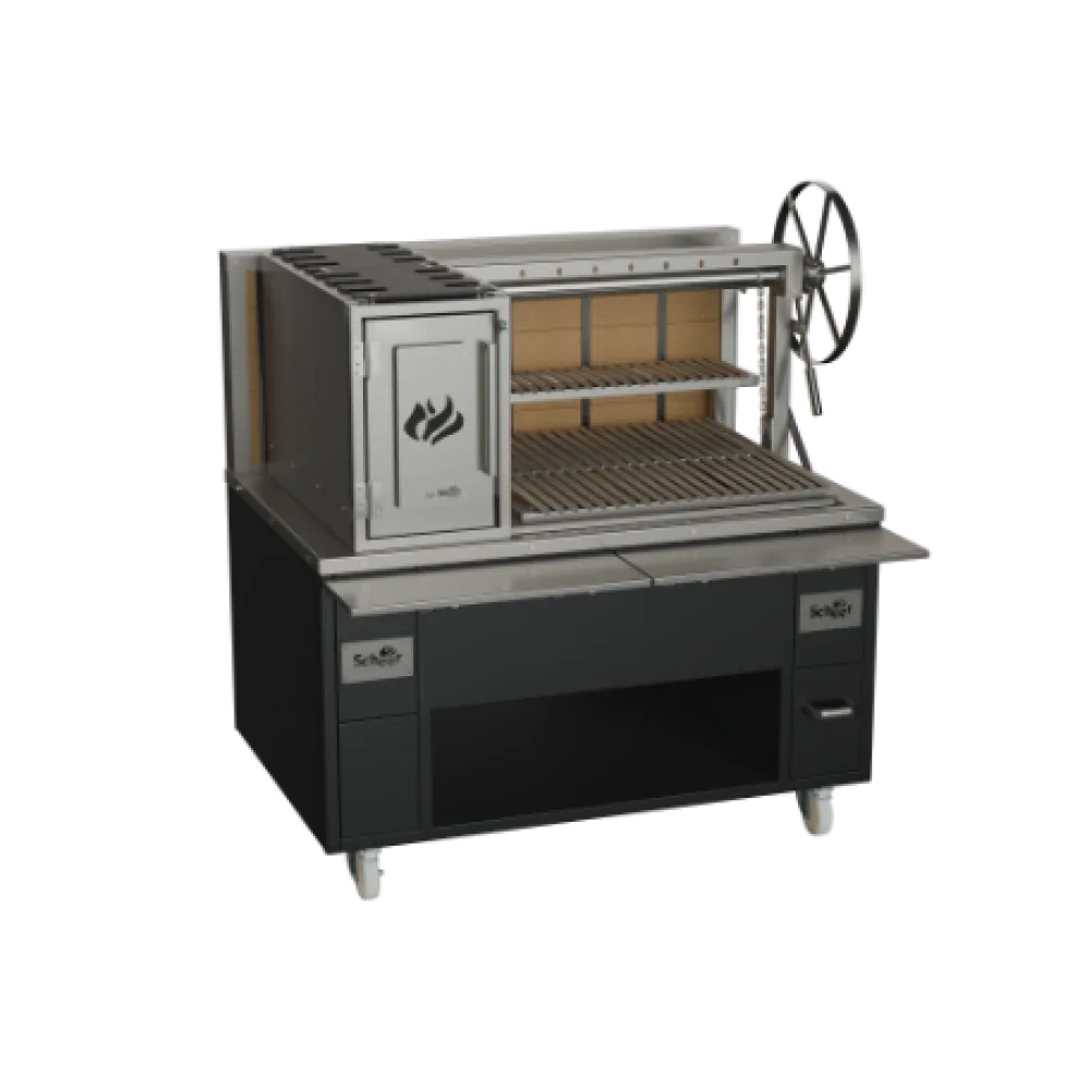 Scheer Parrilla 695-2, 1800mm Stainless Steel Grill - islandcatering